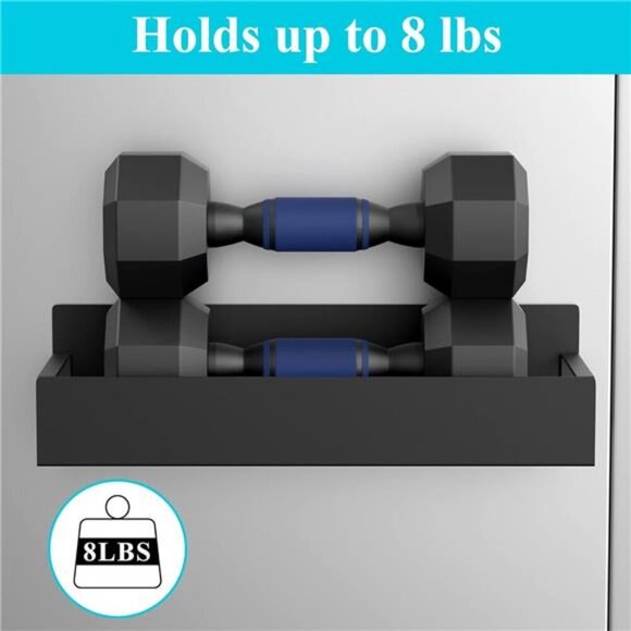 4 Pack Magnetic Spice Storage Rack Organizer for Refrigerator Oven, Black- NEW - Picture 4 of 8